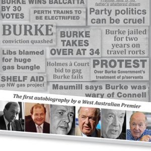 Tumultuous Life, A (Autobiography of Brian Burke)  Signed First Edition