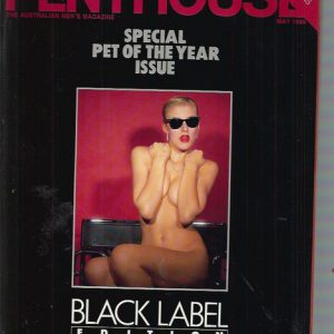 Australian Penthouse BLACK LABEL 1986 8605 May