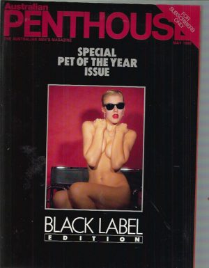 Australian Penthouse BLACK LABEL 1986 8605 May