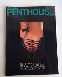 Australian Penthouse BLACK LABEL 1986 8610 October