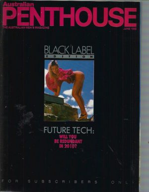 Australian Penthouse BLACK LABEL 1988  8806 June
