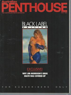 Australian Penthouse BLACK LABEL 1991 199105 May