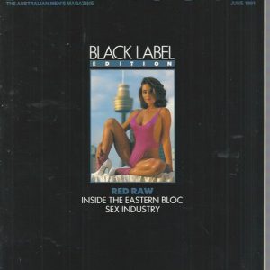 Australian Penthouse BLACK LABEL 1991 199106 June