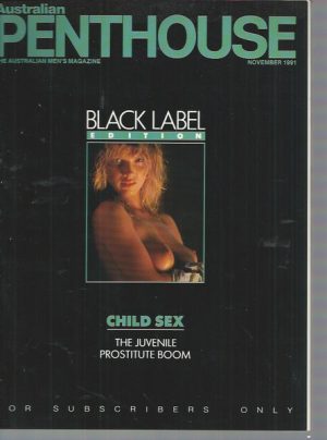 Australian Penthouse BLACK LABEL 1991 199111 November