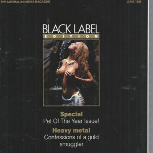 Australian Penthouse BLACK LABEL 1992 199206 June