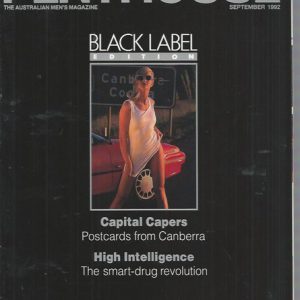 Australian Penthouse BLACK LABEL 1992 199209 September