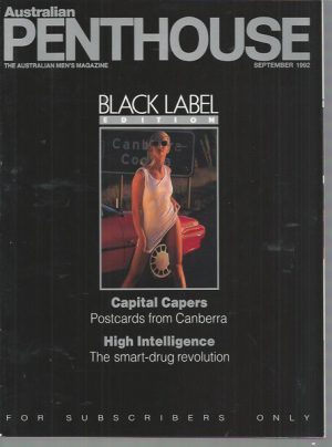 Australian Penthouse BLACK LABEL 1992 199209 September