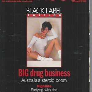 Australian Penthouse BLACK LABEL 1992 199212 December