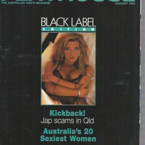 Australian Penthouse BLACK LABEL 1993 199301 January