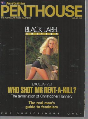 Australian Penthouse BLACK LABEL 1993 199303 March