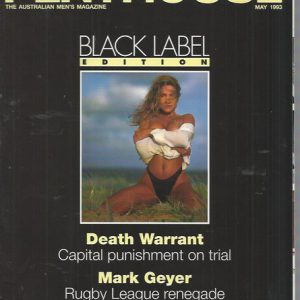 Australian Penthouse BLACK LABEL 1993 199305 May