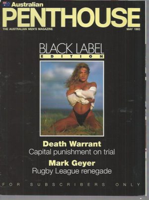 Australian Penthouse BLACK LABEL 1993 199305 May