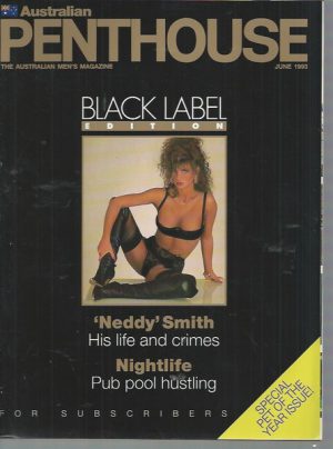 Australian Penthouse BLACK LABEL 1993 199306 June