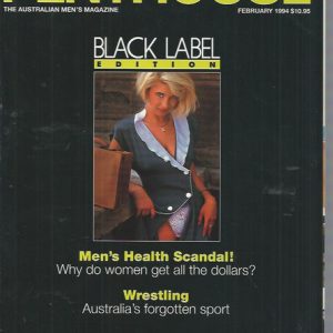 Australian Penthouse BLACK LABEL 1994 199402 February