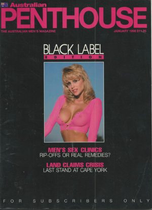 Australian Penthouse BLACK LABEL 1996 199601 January