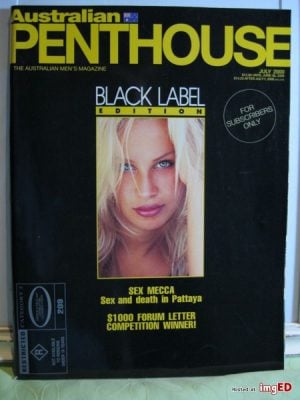 Australian Penthouse BLACK LABEL 2000 200007 July
