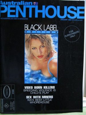 Australian Penthouse BLACK LABEL 2001 0101 January
