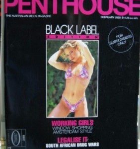 Australian Penthouse BLACK LABEL 2002 0202 February