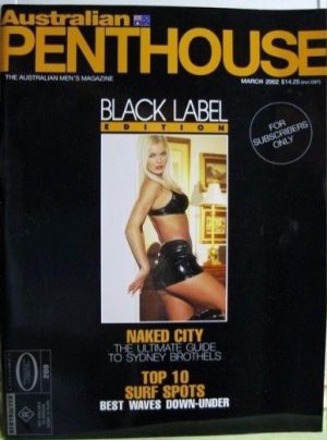 Australian Penthouse BLACK LABEL 2002 0203 March