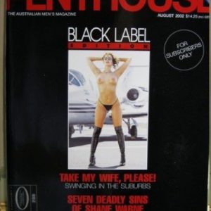 Australian Penthouse BLACK LABEL 2002 0208 August