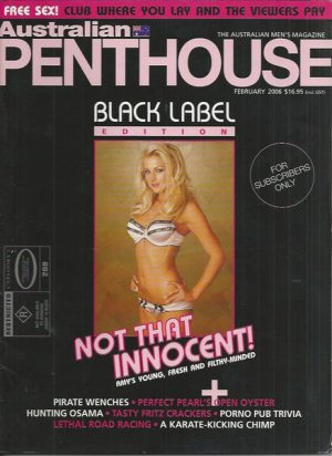 Australian Penthouse BLACK LABEL 2006 0602 February