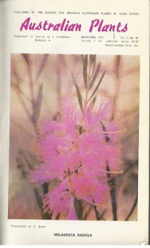 Australian Plants Volume 7: Issues 53-60