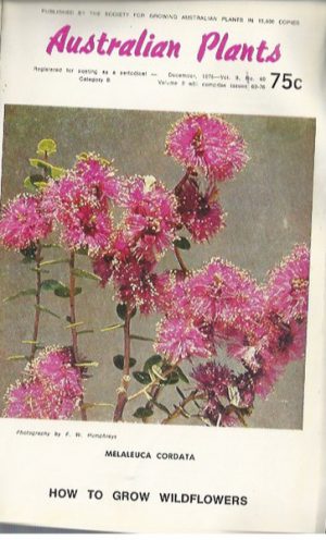 Australian Plants Volume 9: Issues 69-76