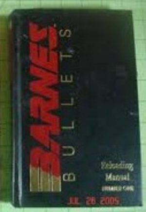 Barnes RELOADING MANUAL Number One
