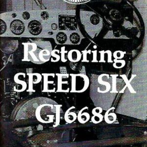 BENTLEY: Restoring SPEED SIX GJ6686