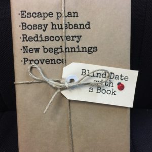 BLIND DATE WITH A BOOK: Escape plan