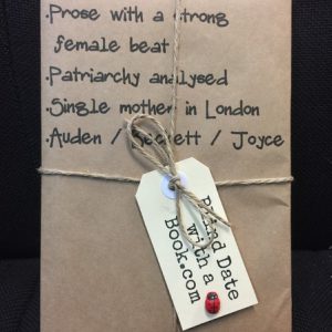 BLIND DATE WITH A BOOK: Prose with a strong female beat