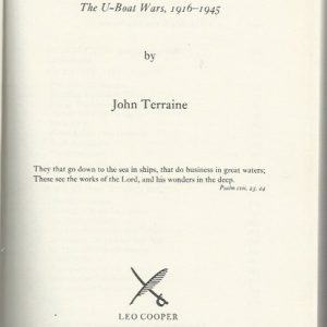 Business in Great Waters: The U-Boat Wars, 1916-1945
