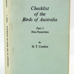Checklist of the birds of Australia, Part 1: Non-Passerines.