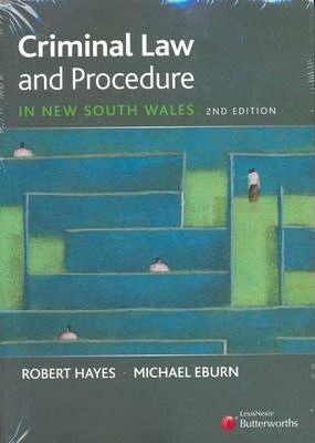 Criminal Law and Procedure in NSW