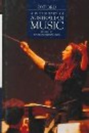 DICTIONARY OF AUSTRALIAN MUSIC, A