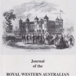 Early Days: Journal of the Royal Western Australian Historical Society Vol. 12 Part 1