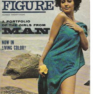 FACE & FIGURE magazine number 28 vintage 1960s Portfolio Of Girls From MAN