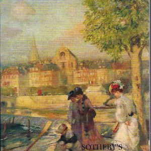 Fine Australian and European Paintings, Drawings, Prints, Photographs and Sculpture