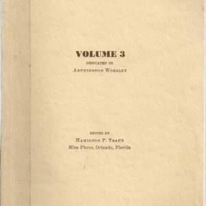 Herbertia 1936 Vol 3 Dedicated to Arthington Worsley