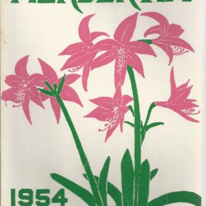 Herbertia 1954 Vol 10 No. 1 Second Amaryllis Edition