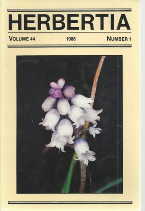 Herbertia 1988 Vol 44 No 1