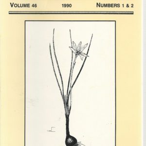 Herbertia 1990 Vol 46 Numbers 1 & 2
