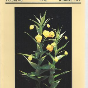 Herbertia 1992 Vol 48 Numbers 1 & 2