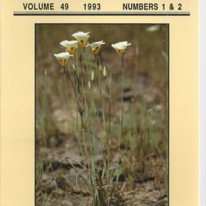 Herbertia 1993 Vol 49 Numbers 1 & 2