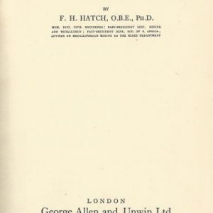 Introduction to The Study of Ore Deposits, An