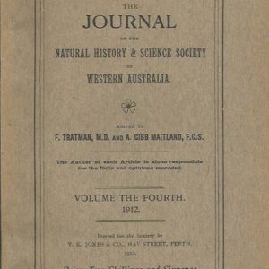 Journal of the Natural History & Science Society of Western Australia, The