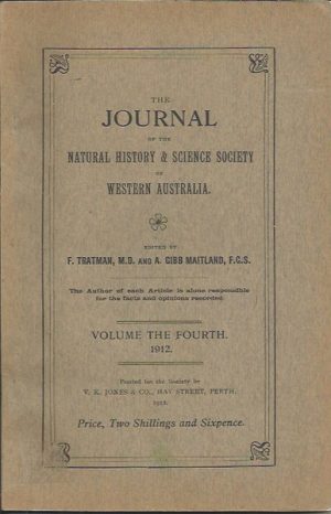 Journal of the Natural History & Science Society of Western Australia, The