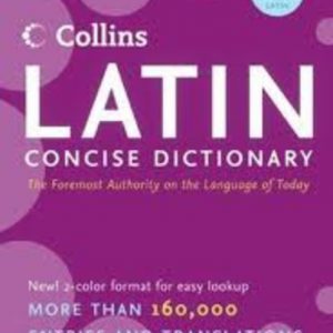 LATIN: Collins LATIN Concise Dictionary