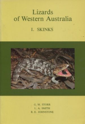 LIZARDS OF WESTERN AUSTRALIA I. Skinks