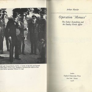 Operation Menace: The Dakar Expedition and the Dudley North Affair